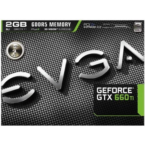 EVGA 02G-P4-3660-KR GeForce GTX 660 Ti 2 GB image
