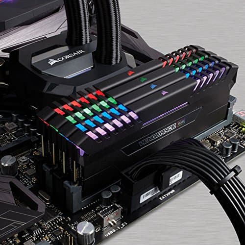 Corsair Vengeance RGB Black DDR4-3000 CL15 32GB (4x8GB) image