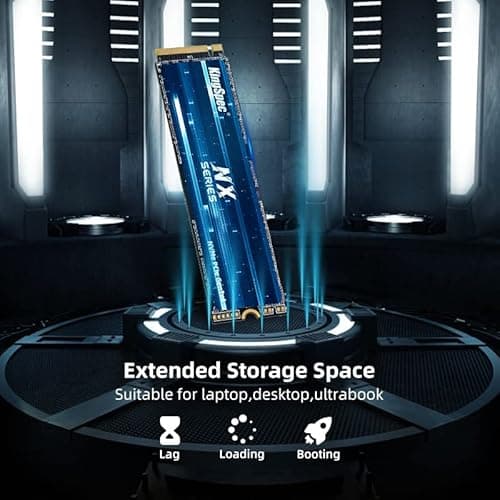 KingSpec NX-2280 512GB SSD M.2 PCIe 3.0 NVMe image