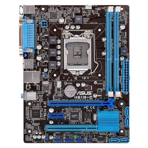 Asus H61 H61M-C LGA1155 DDR3 Micro ATX image