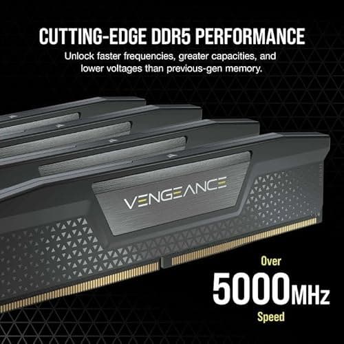 Corsair Vengeance Black DDR5-5200 CL40 16GB (2x8GB) image
