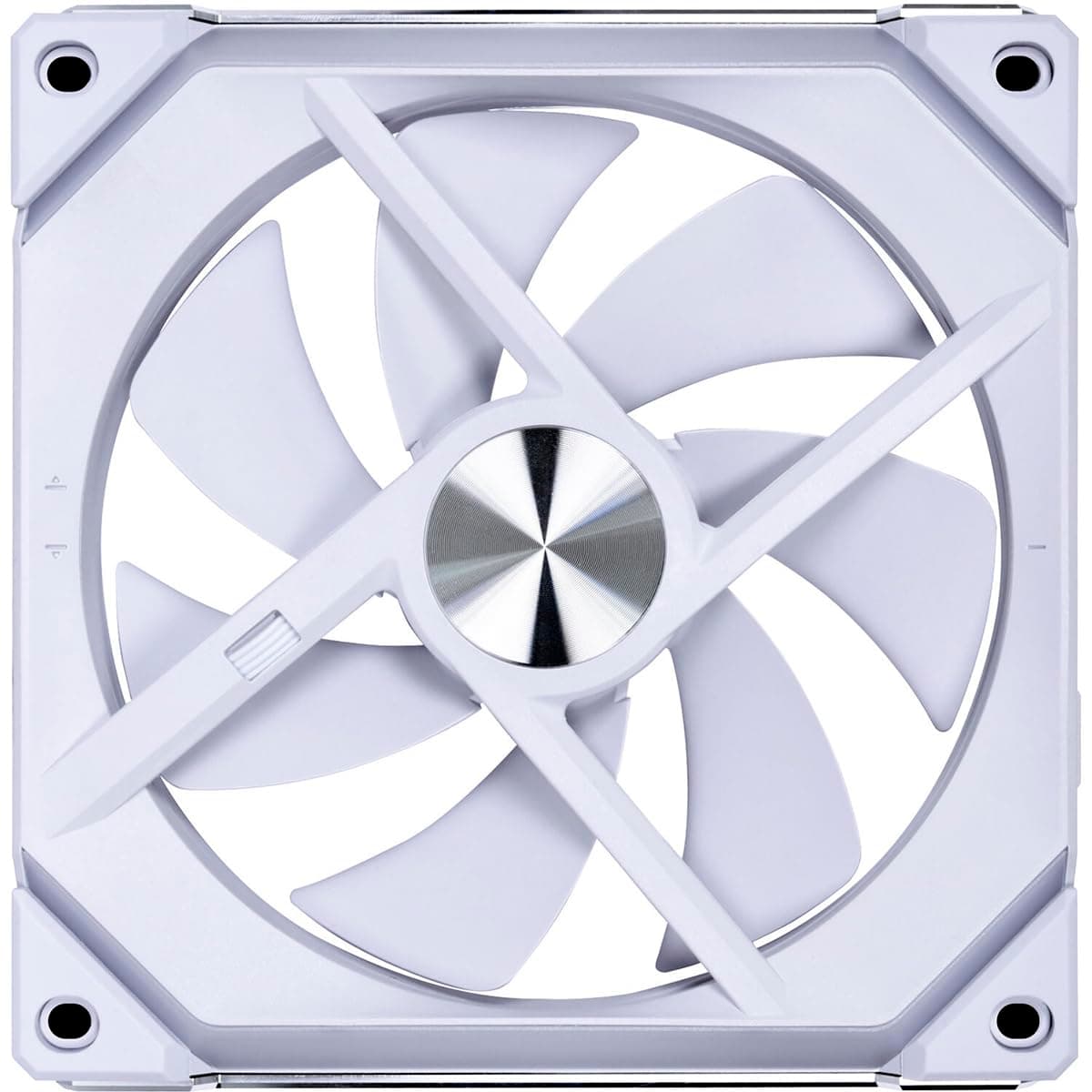 Lian Li UNI FAN SL V2 140mm White / Silver PWM Addressable RGB 77.6 CFM 1-Pack image