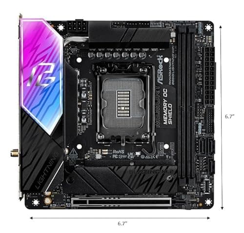 ASRock B860I Lightning WiFi LGA1851 DDR5 Mini ITX image