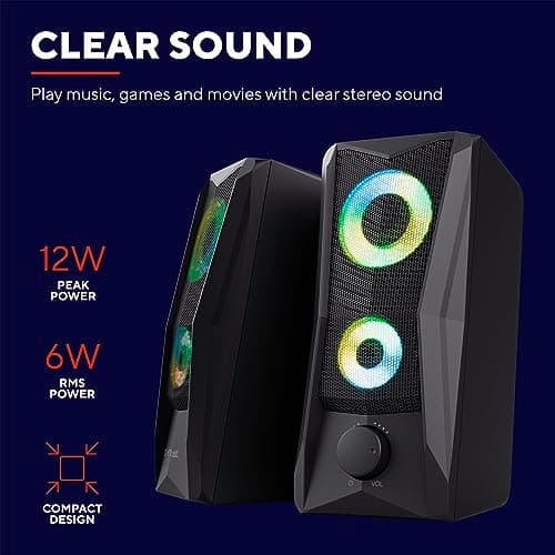 Trust GXT 606 JAVV 2.0 6 W Speakers image