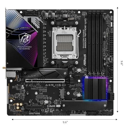 ASRock B850M Riptide WiFi AM5 DDR5 Micro ATX image