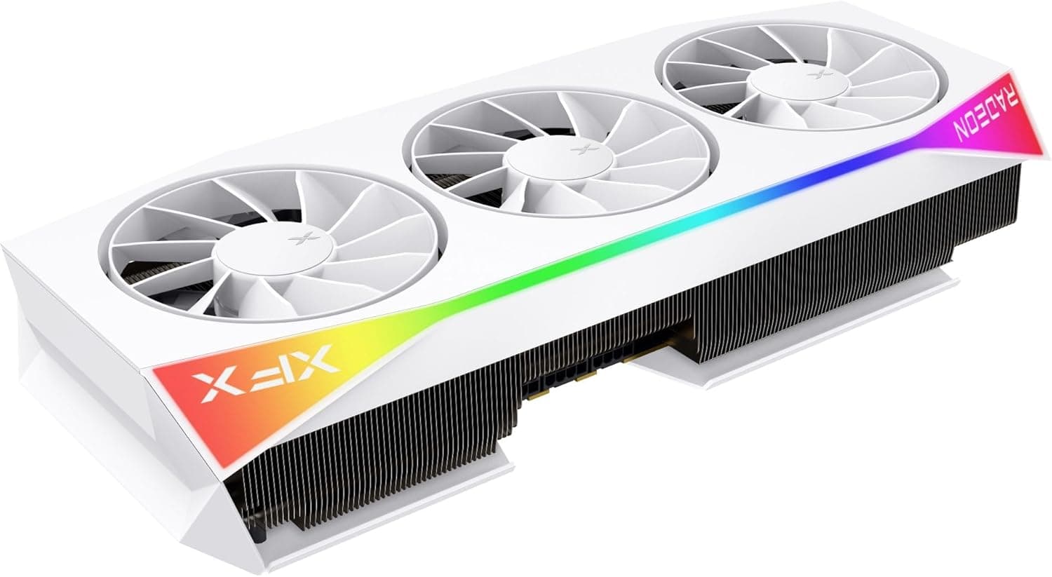 XFX Mercury OC RGB Radeon RX 9070 XT 16GB GDDR6 White image