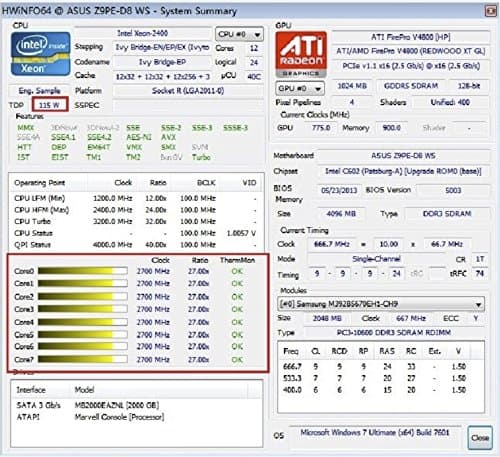 Intel Xeon E5 2695 V2 2.4 GHz 12-Core LGA2011 image