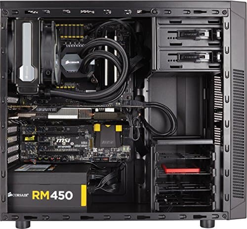Corsair Carbide Series 100R ATX Mid Tower Black with Acrylic Side Panel and USB 3.2 Gen 1 Type-A Front Panel image