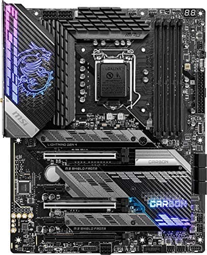 MSI MPG Z590 GAMING CARBON WIFI Gaming Motherboard image