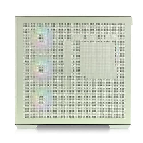 Thermaltake View 380 ARGB ATX Mid Tower Green Tinted Tempered Glass Side Panel image