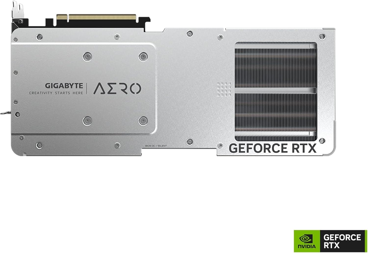 Gigabyte AERO OC GeForce RTX 4090 24GB GDDR6X Silver / White image