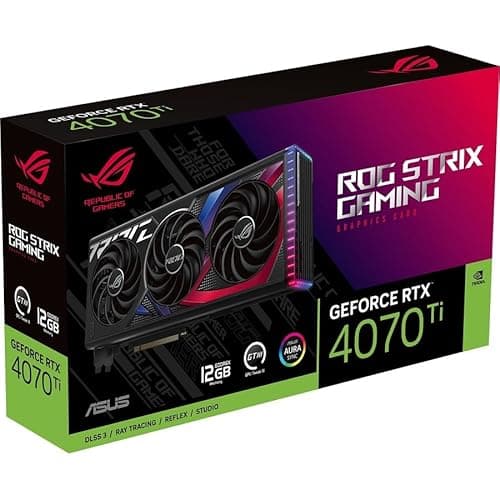 Asus ROG STRIX GAMING GeForce RTX 4070 Ti 12GB GDDR6X Black image