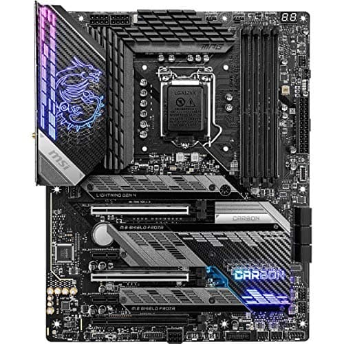 MSI MPG Z590 GAMING CARBON WIFI Gaming Motherboard image