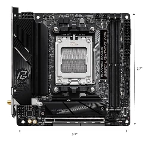 ASRock B650I Lightning Wifi AM5 DDR5 Mini ITX image