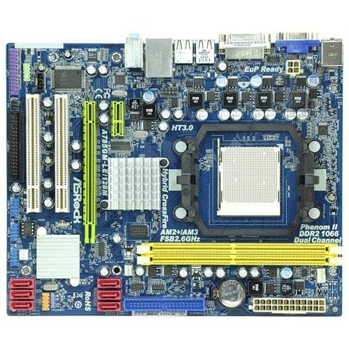 ASRock AMD 785G A785GM-LE/128M AM3/AM2+/AM2 DDR2 Micro ATX image