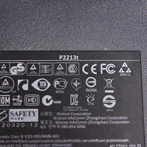 Dell P2213 22" 1680x1050 60Hz Monitor image