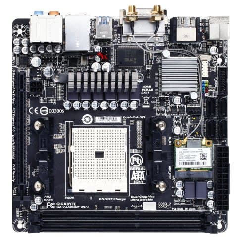 Gigabyte AMD A85X GA-F2A85XN-WIFI FM2 DDR3 Mini ITX image