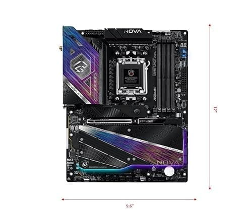 ASRock X870 Nova WiFi AM5 Flagship Motherboard DDR5 ATX image
