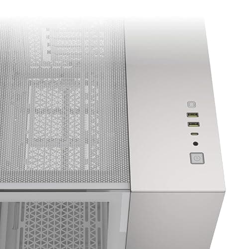 Corsair 2500X Micro ATX Mini Tower Satin White / Gray Tempered Glass image