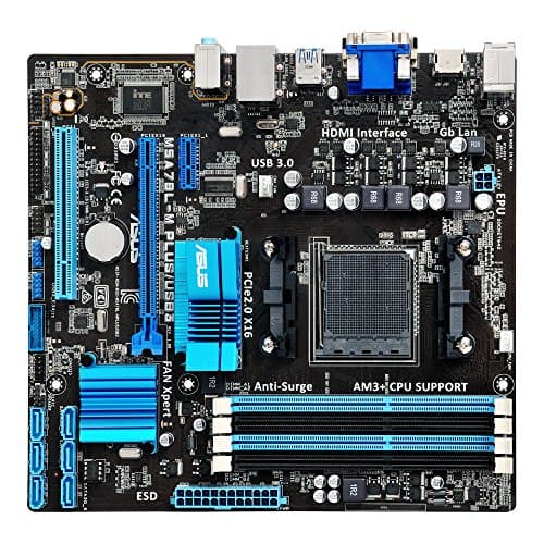 Asus AMD 760G M5A78L-M/USB3 AM3+ DDR3 Micro ATX image