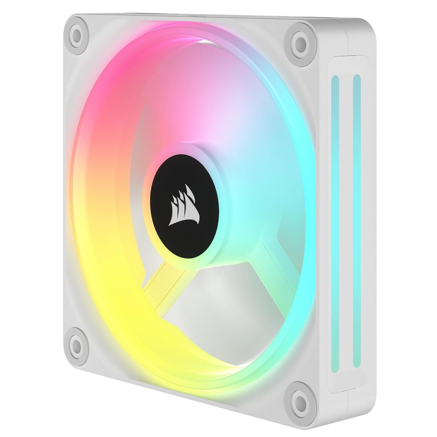 Corsair iCUE LINK QX120 RGB 120mm RGB PWM White image