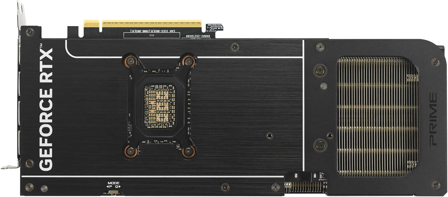 Asus PRIME GeForce RTX 5080 16GB GDDR7 Black / White image