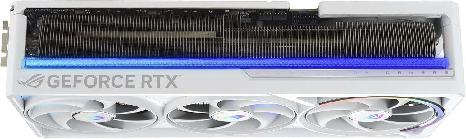 Asus ROG Astral OC GeForce RTX 5080 16GB GDDR7 White image