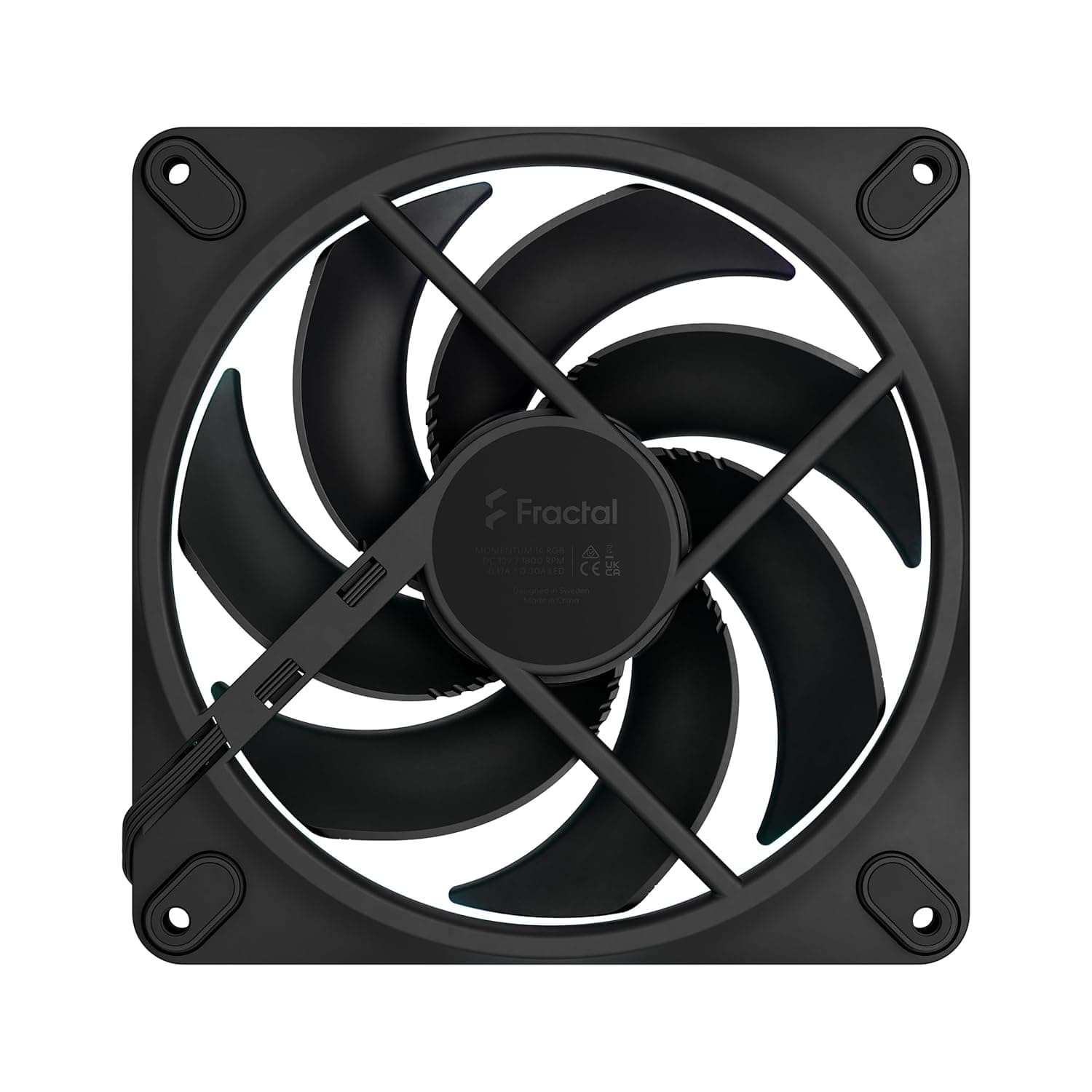 Fractal Design Momentum 140 RGB Black image