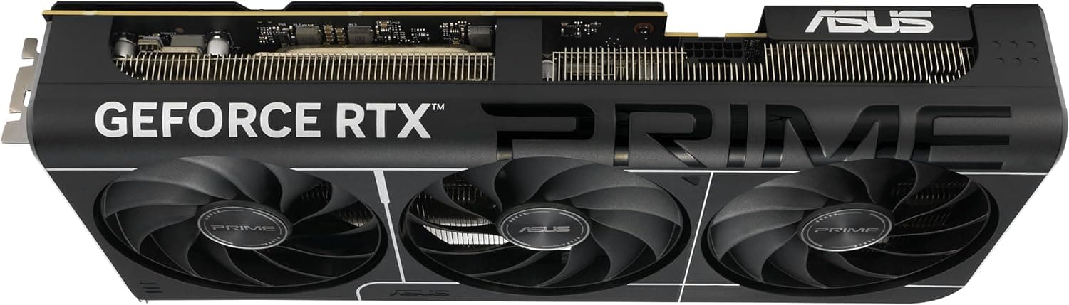 Asus PRIME GeForce RTX 5080 16GB GDDR7 Black / White image