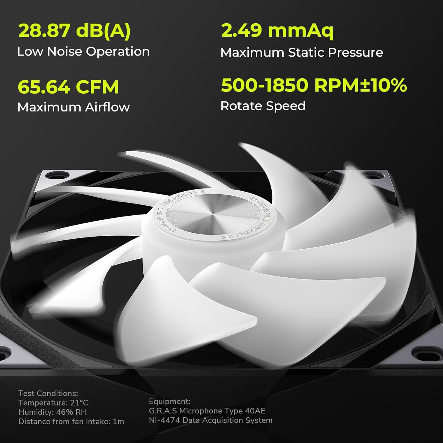 TRYX ROTA SL 120mm Black Addressable RGB image