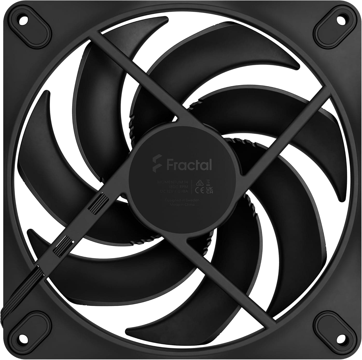 Fractal Design Momentum 140 Black image