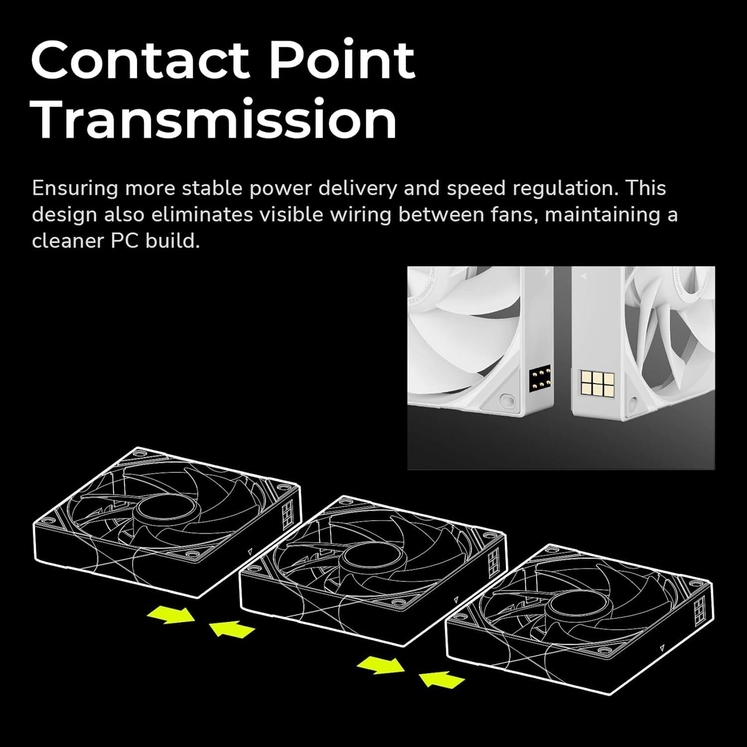TRYX ROTA SL 120mm White Reverse Addressable image