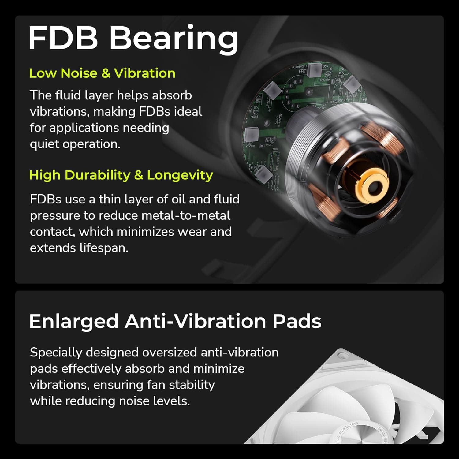 TRYX ROTA SL 120mm White Reverse Addressable image