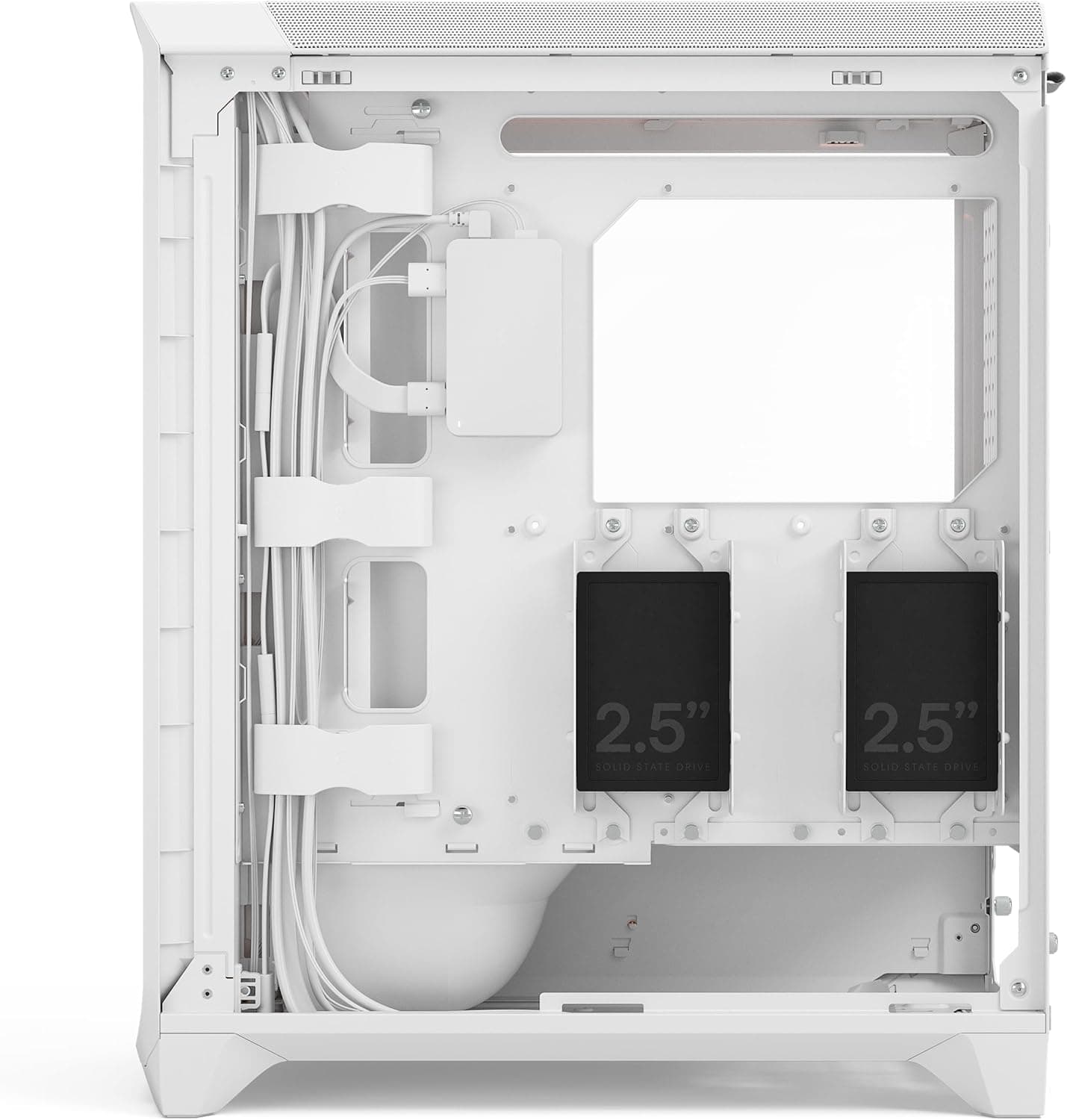 Fractal Design Meshify 3 Ambience Pro RGB White TG Clear Tint image
