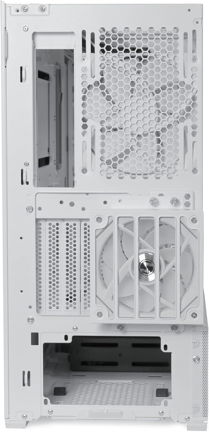 Lian Li LANCOOL 216 EATX Mid Tower White Tempered Glass RGB w/Controller image