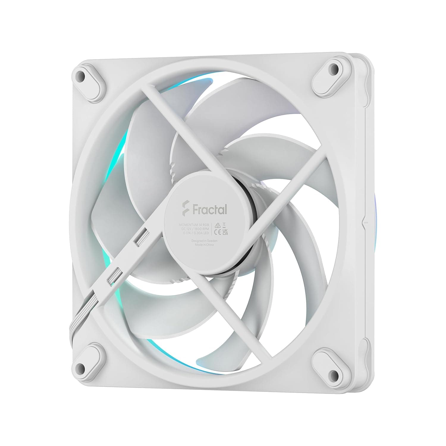 Fractal Design Momentum 140 RGB White image