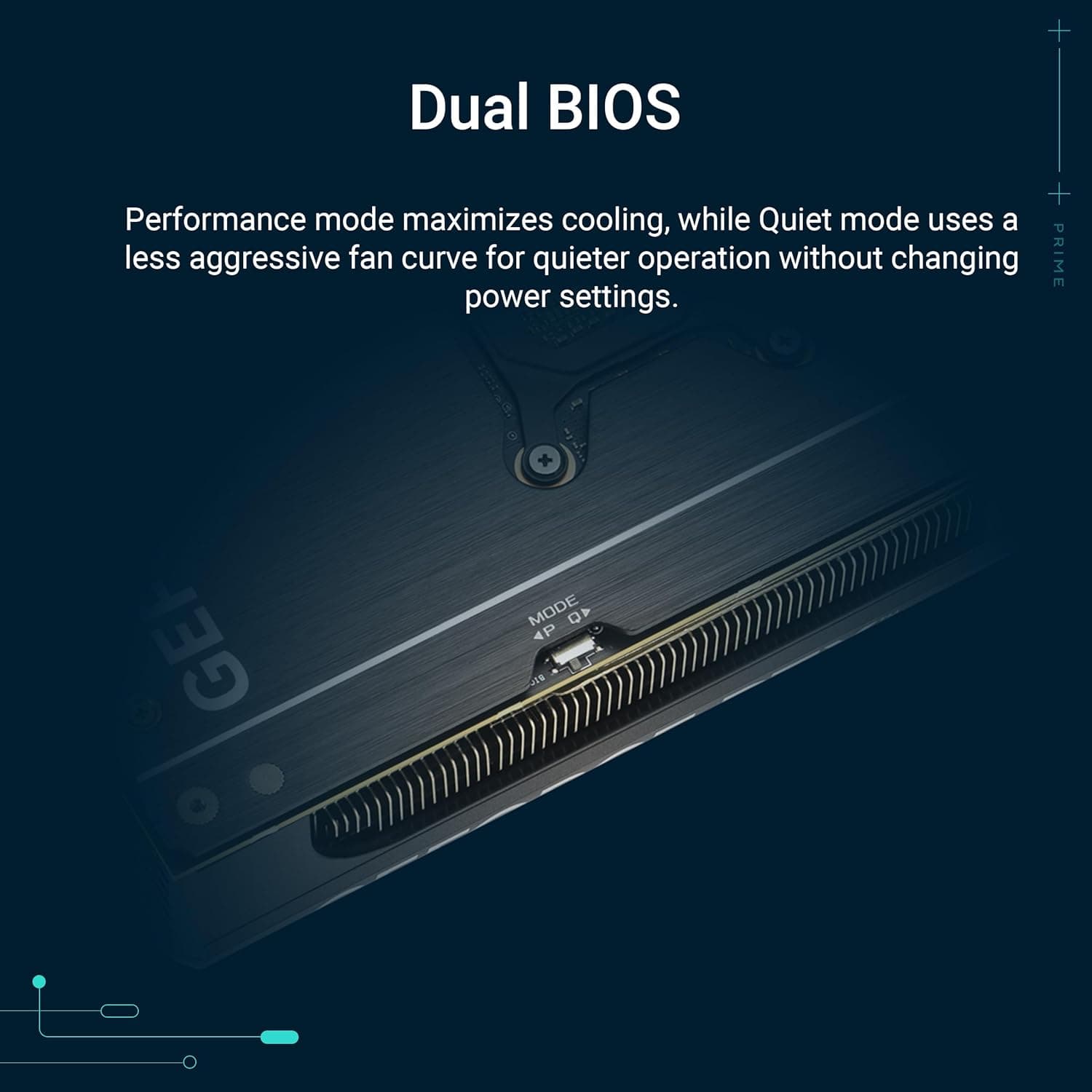 Asus PRIME GeForce RTX 5080 16GB GDDR7 Black / White image