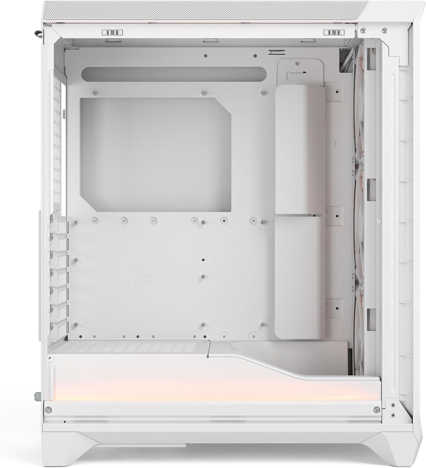 Fractal Design Meshify 3 Ambience Pro RGB White TG Clear Tint image