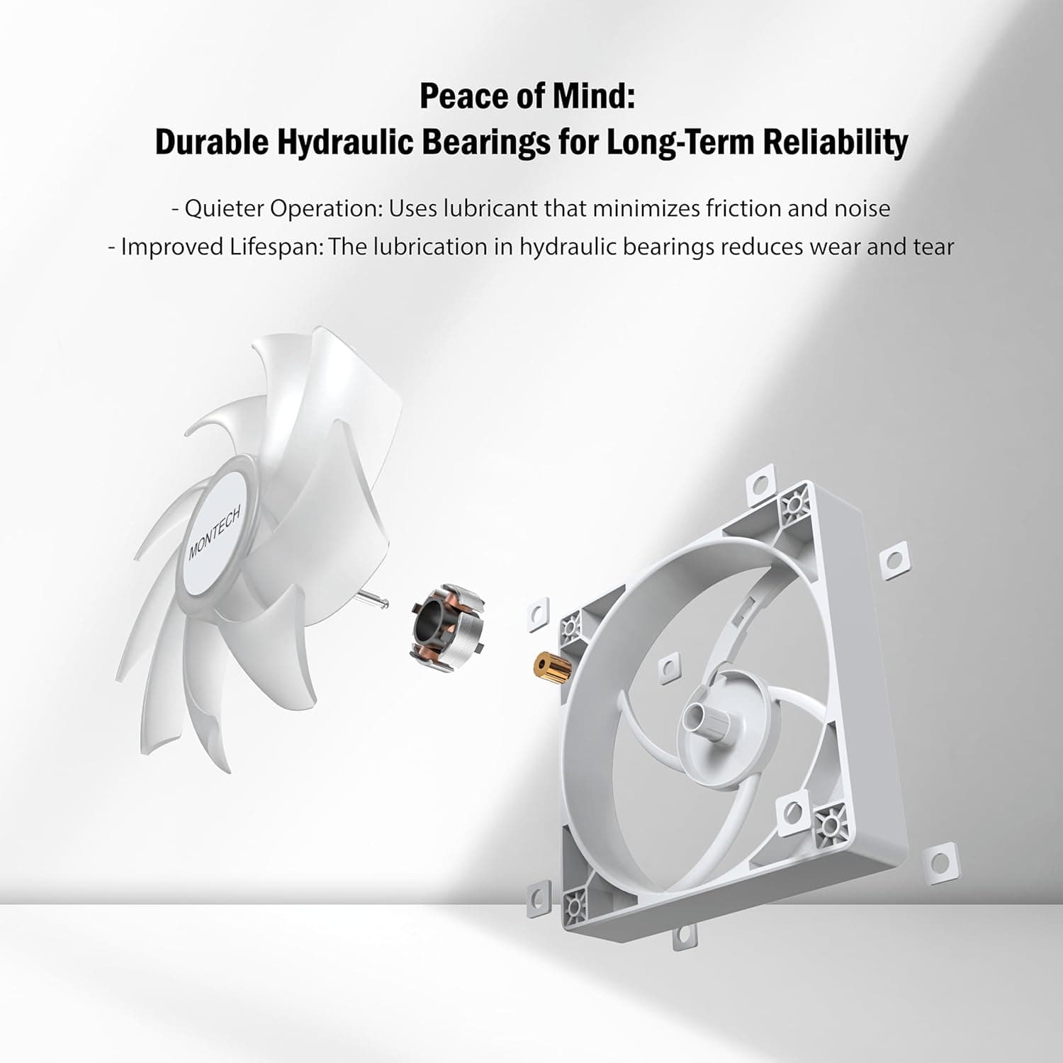 Montech GF120 ARGB PWM 120mm White 1-Pack image