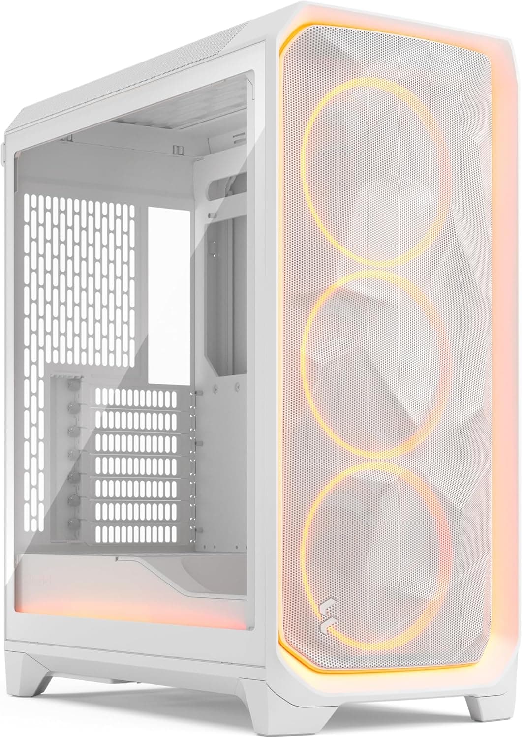 Fractal Design Meshify 3 Ambience Pro RGB White TG Clear Tint main image