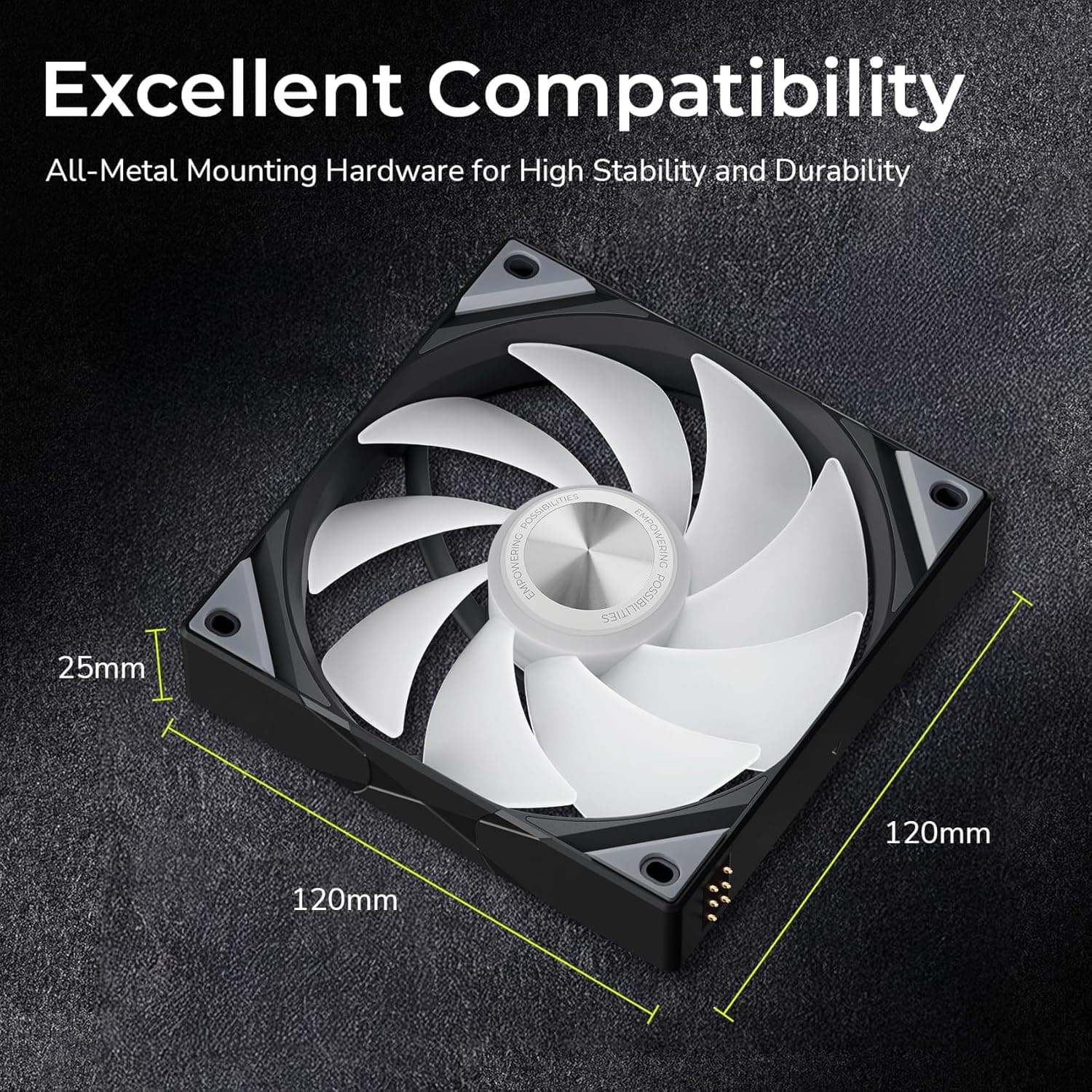 TRYX ROTA SL 120mm Black Addressable RGB image