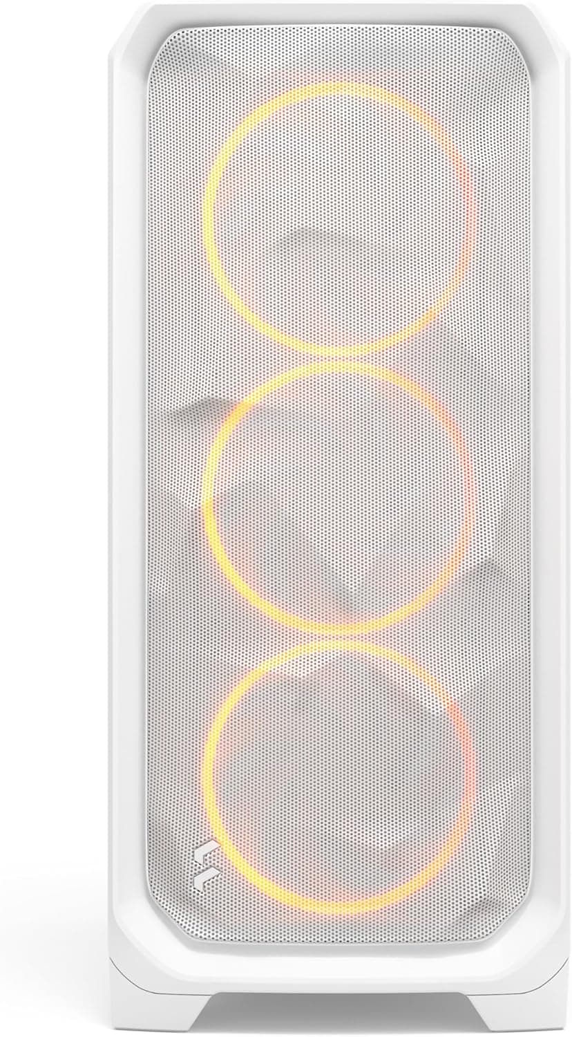 Fractal Design Meshify 3 White RGB TG Clear Tint image