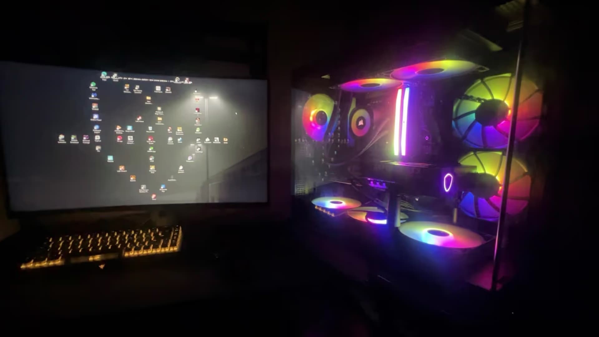 First build. (Had a pre-built b4 this) | BuildCores | BuildCores