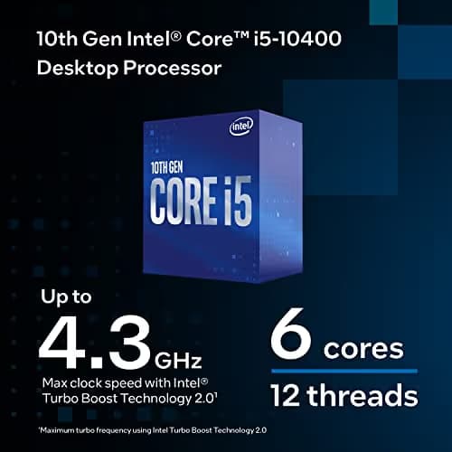 Intel Core i5 10400 2.9 GHz 6-Core LGA1200 image