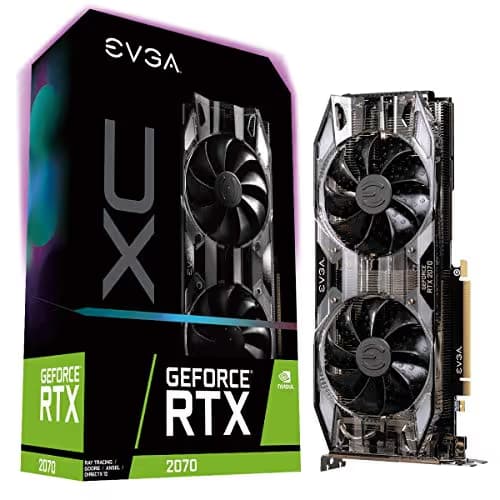 EVGA XC GAMING GeForce RTX 2070 8GB GDDR6 Clear / Black image