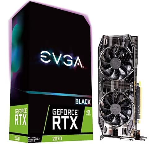 EVGA Black GeForce RTX 2070 8 GB Video Card image
