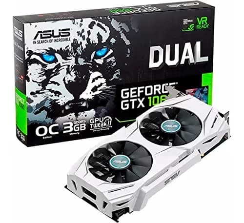 Asus GeForce GTX 1060 3GB DUAL White 3GB GDDR5 main image