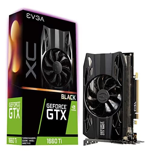 EVGA XC BLACK GAMING GeForce GTX 1660 Ti 6GB GDDR6 Black main image