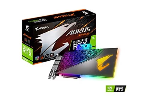 Gigabyte AORUS GeForce RTX 2080 Ti Xtreme WATERFORCE 11G Graphics Card main image