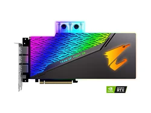 Gigabyte AORUS GeForce RTX 2080 Ti Xtreme WATERFORCE 11G Graphics Card image